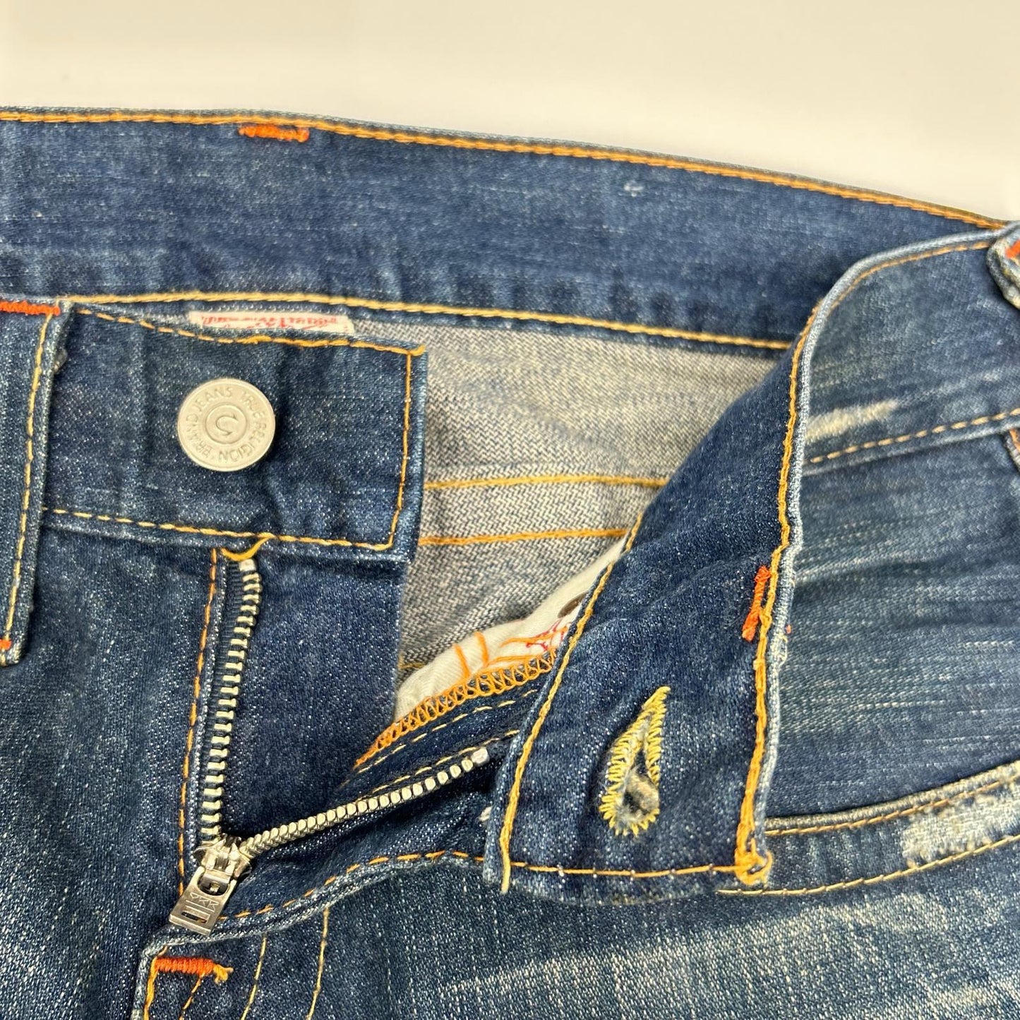 TRUE RELIGION True Religion 600126 04-803 蓝色 JOEY 美国制造 靴型牛仔裤 下装