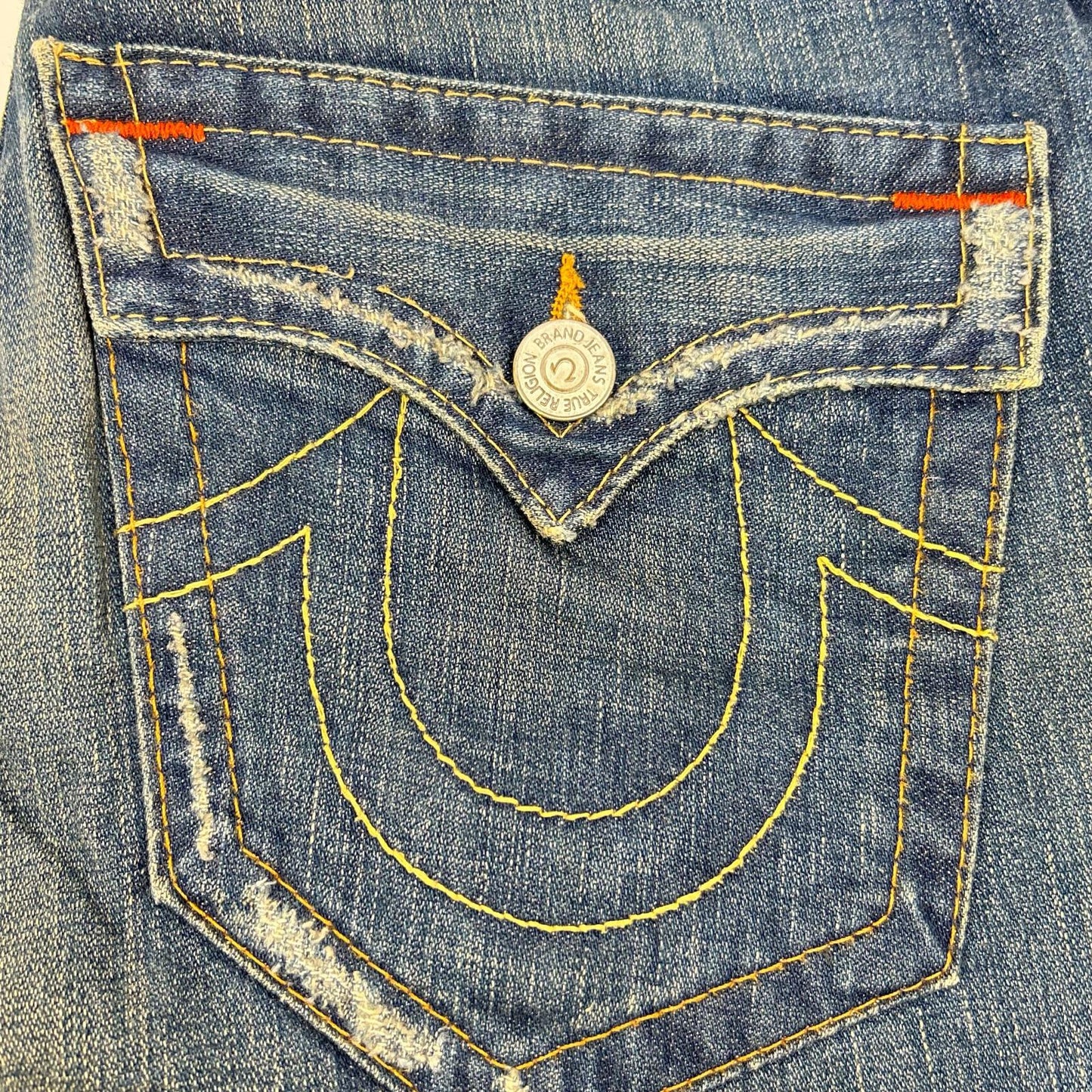 TRUE RELIGION True Religion 600126 04-803 蓝色 JOEY 美国制造 靴型牛仔裤 下装