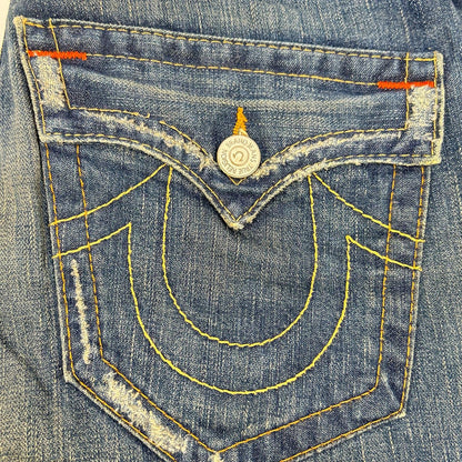 TRUE RELIGION True Religion 600126 04-803 蓝色 JOEY 美国制造 靴型牛仔裤 下装