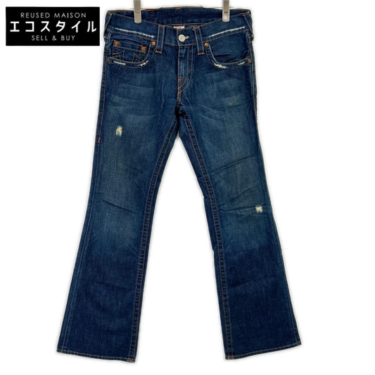 TRUE RELIGION トゥルーレリジョン 03802 TRM341 ブルー ♯802 ブーツカット デニムパンツ ボトムス