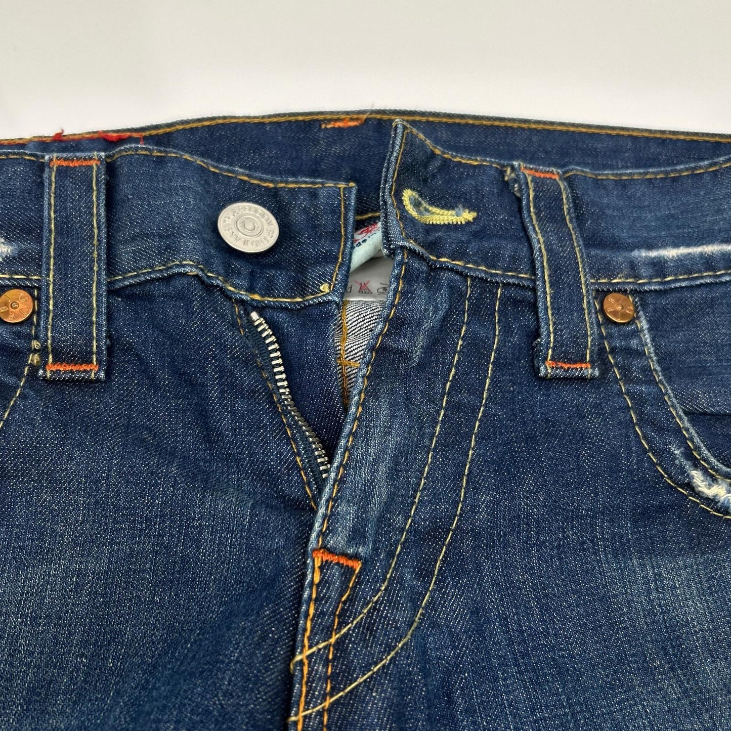 TRUE RELIGION True Religion 03802 TRM341 蓝色 #802 靴型牛仔裤 裤装
