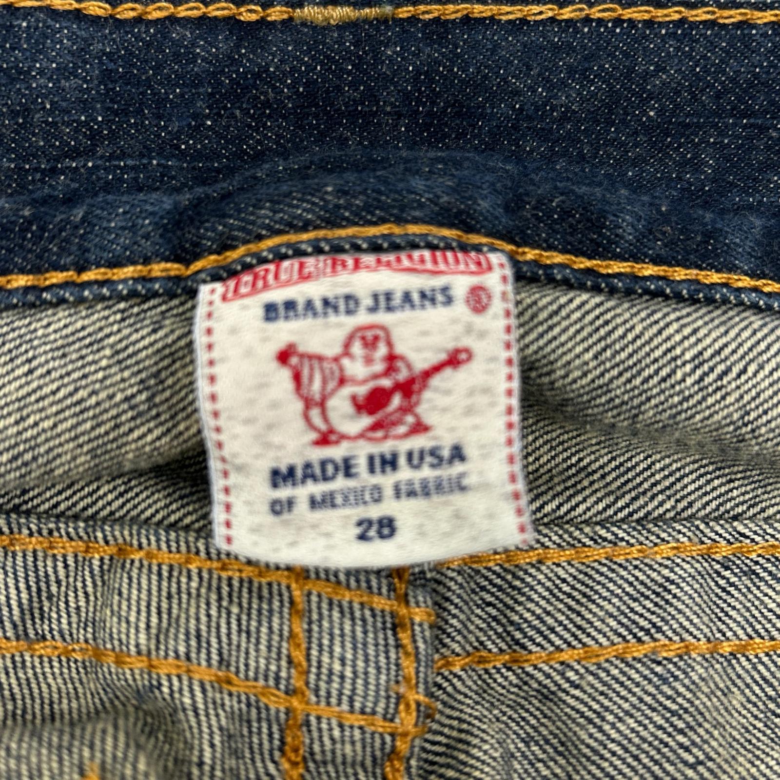 TRUE RELIGION トゥルーレリジョン N3859UO STRAIGHT USA製 デニム パンツ ボトムス