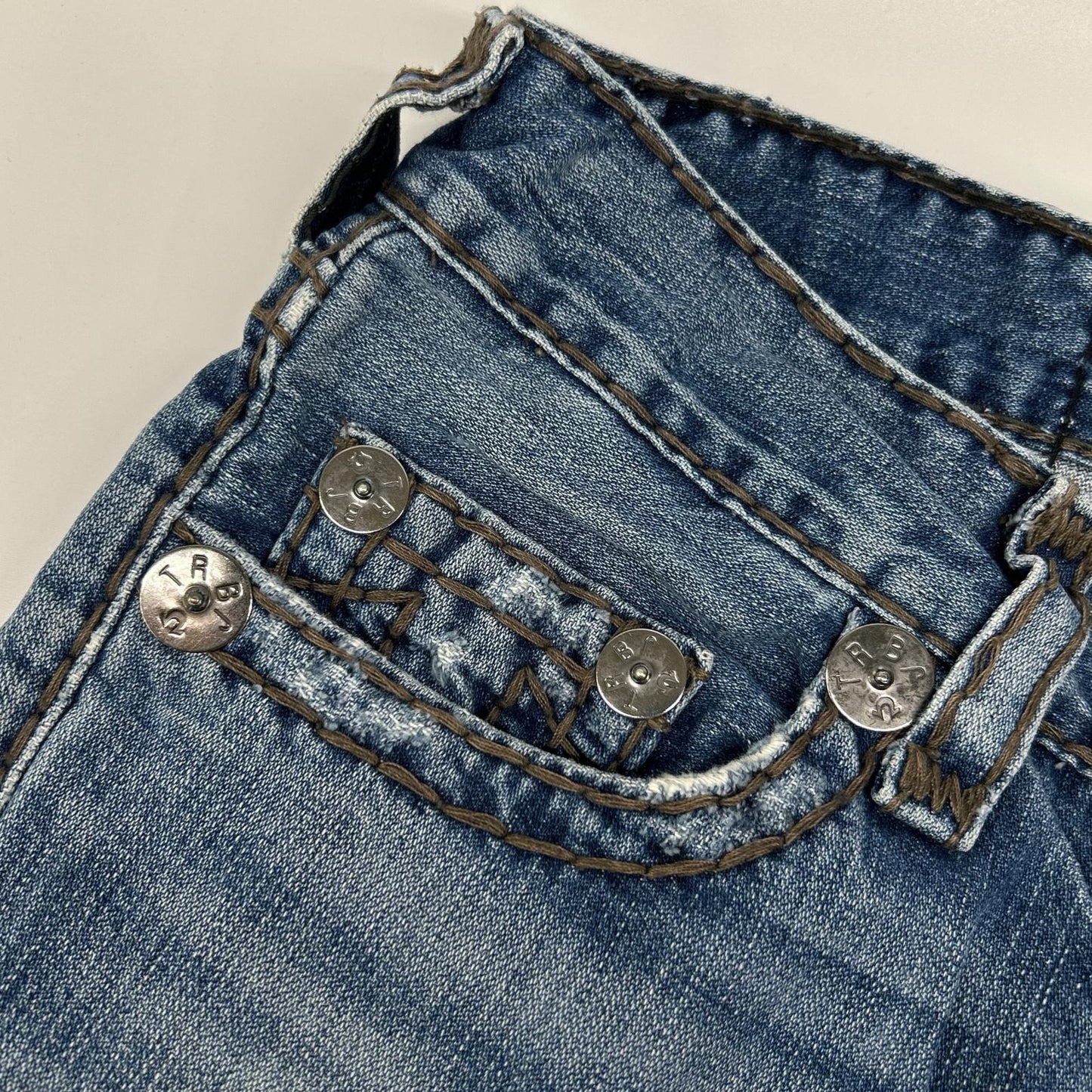 TRUE RELIGION True Religion 603805 24-800A80 BOBBY SUPER T 美国制造 牛仔裤 下装