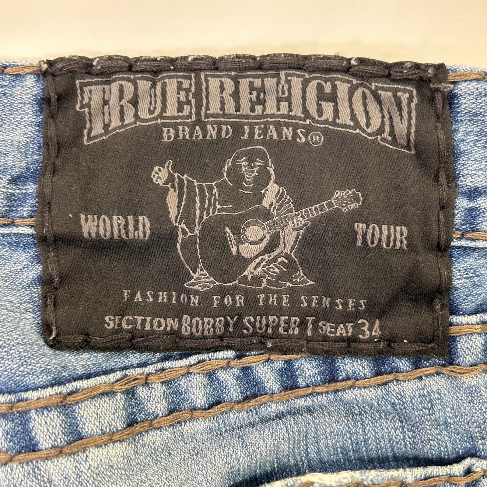 TRUE RELIGION True Religion 603805 24-800A80 BOBBY SUPER T 美国制造 牛仔裤 下装