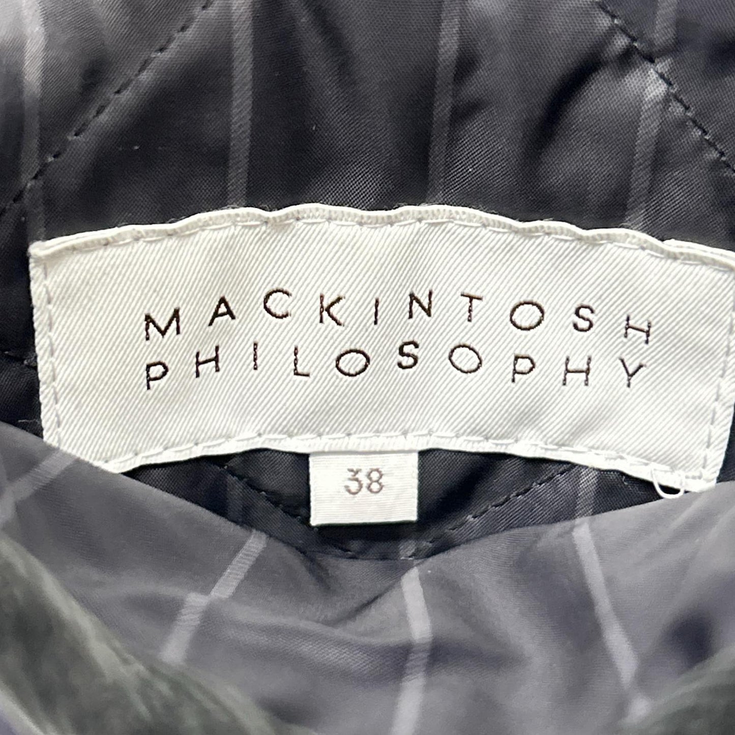 MACKINTOSH PHILOSOPHY マッキントッシュフィロソフィー ネイビー H1F19-401-29 キルティング　リバーシブル ダウンコート　 ジャケット