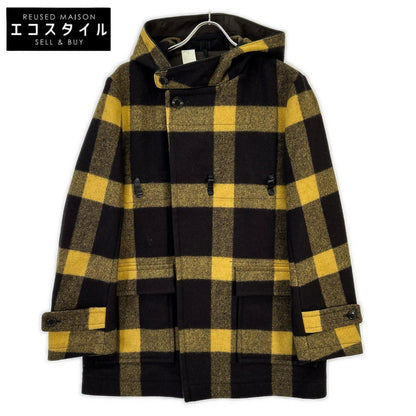 N.Hoolywood N.Hoolywood 黄棕色 112-C003 连帽短款牛角扣大衣 大衣