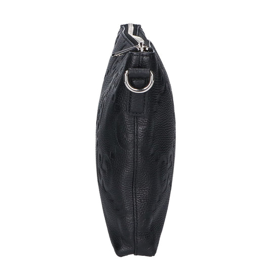 GUCCI Jumbo GG Embossed Leather Shoulder Bag 696009