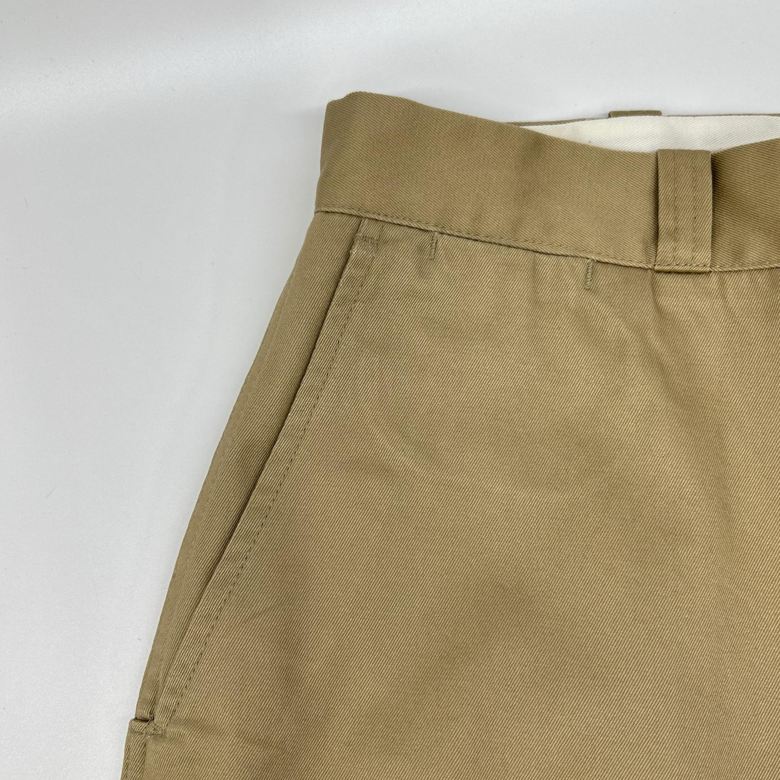 N.Hoolywood エヌハリウッド 2242-PT23-028-W ベージュ × BIG MAC PANTS テーパードシルエット チノパンツ ダブル仕様 ボトムス