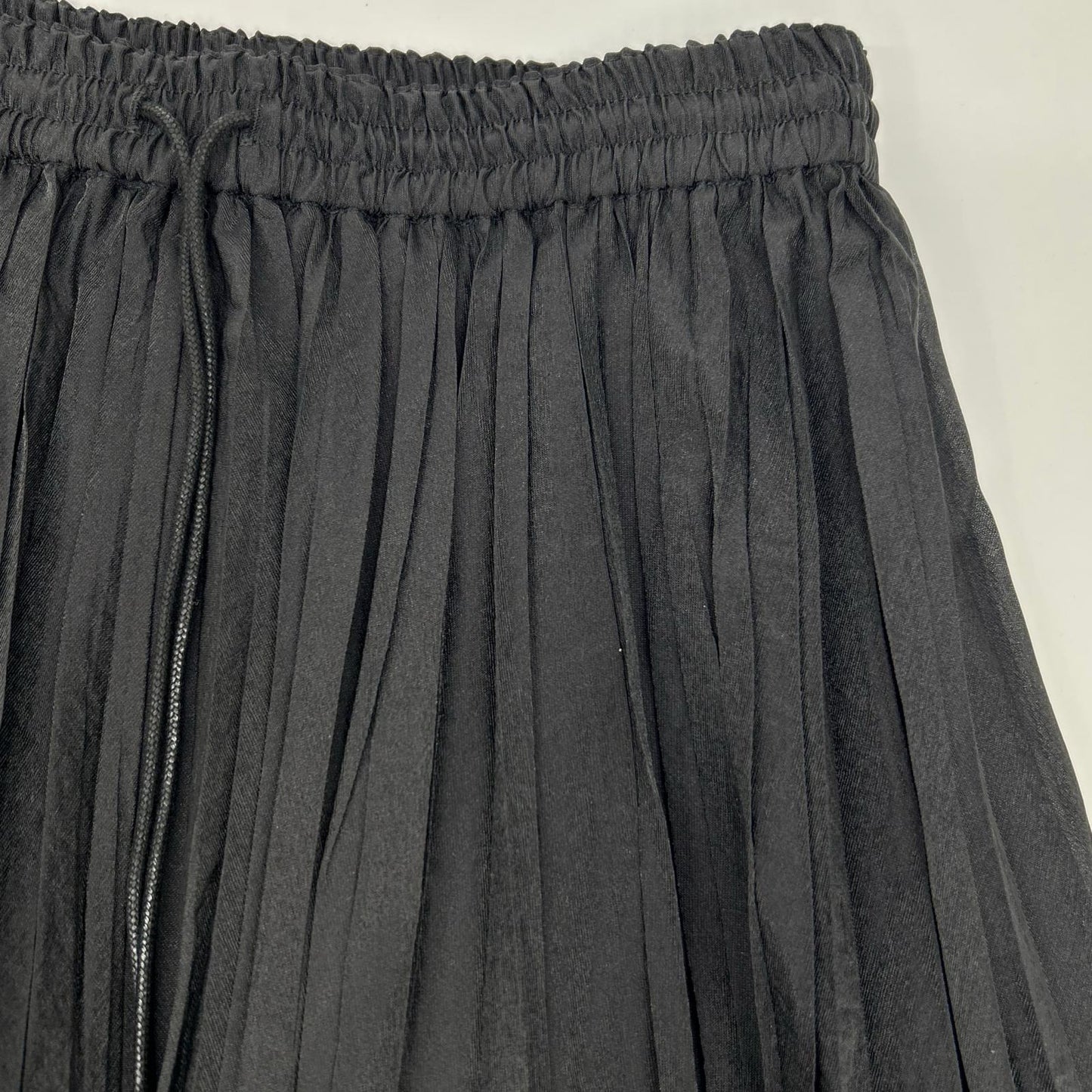 DPAREILL デパリエ B1151AFS233A ブラック ORGANDY PLEATS SKIRT スカート
