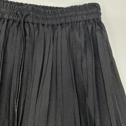 DPAREILL デパリエ B1151AFS233A ブラック ORGANDY PLEATS SKIRT スカート