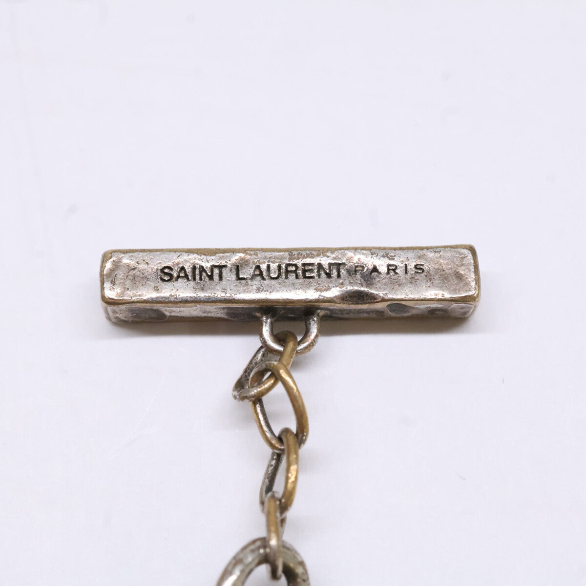 SAINT LAURENT PARIS サンローランパリ アラベスク トグル チェーン ブレスレット