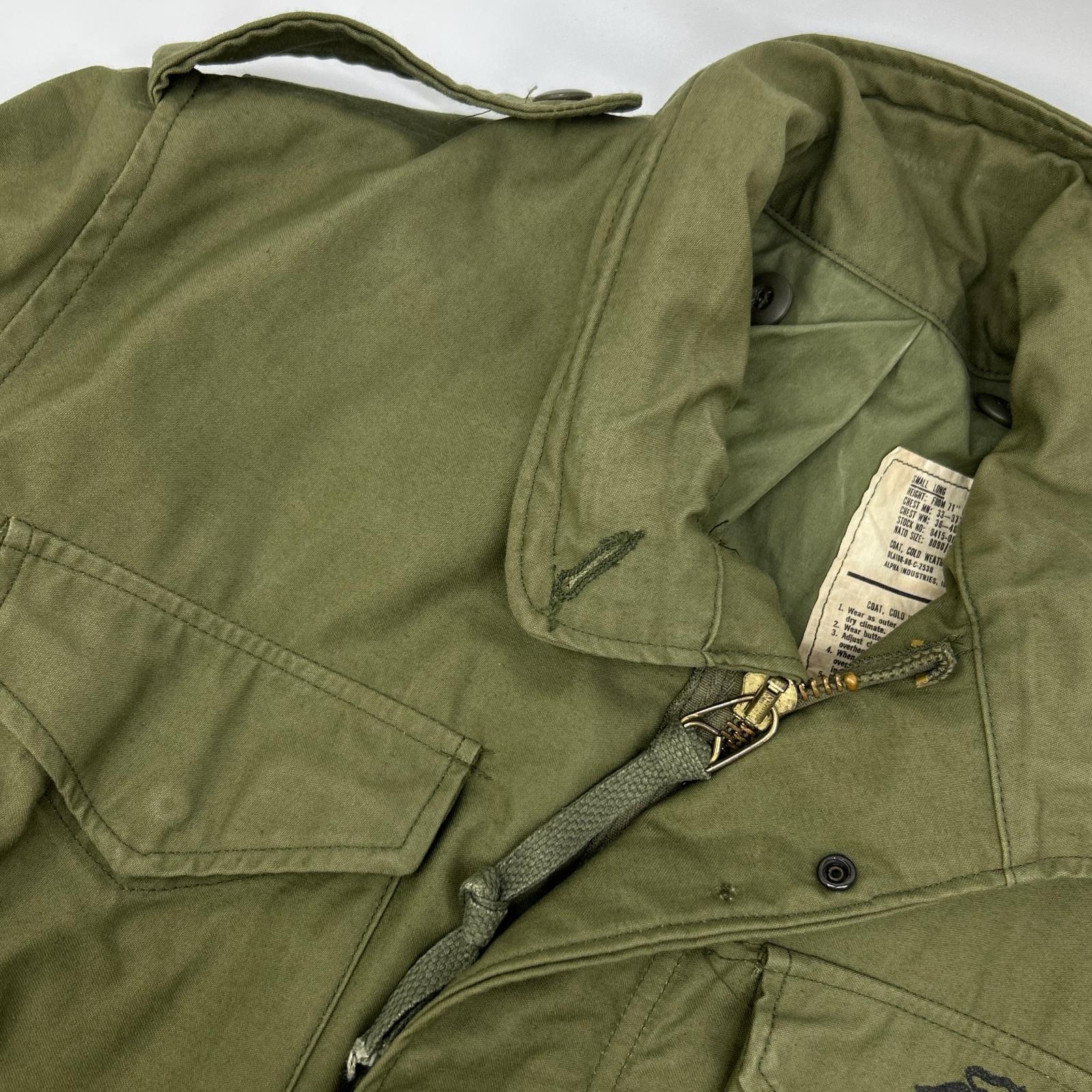 ALPHA 阿尔法 卡其色 DLA-100-80-C-2530 M-65 USMC 第三代野战夹克 外套