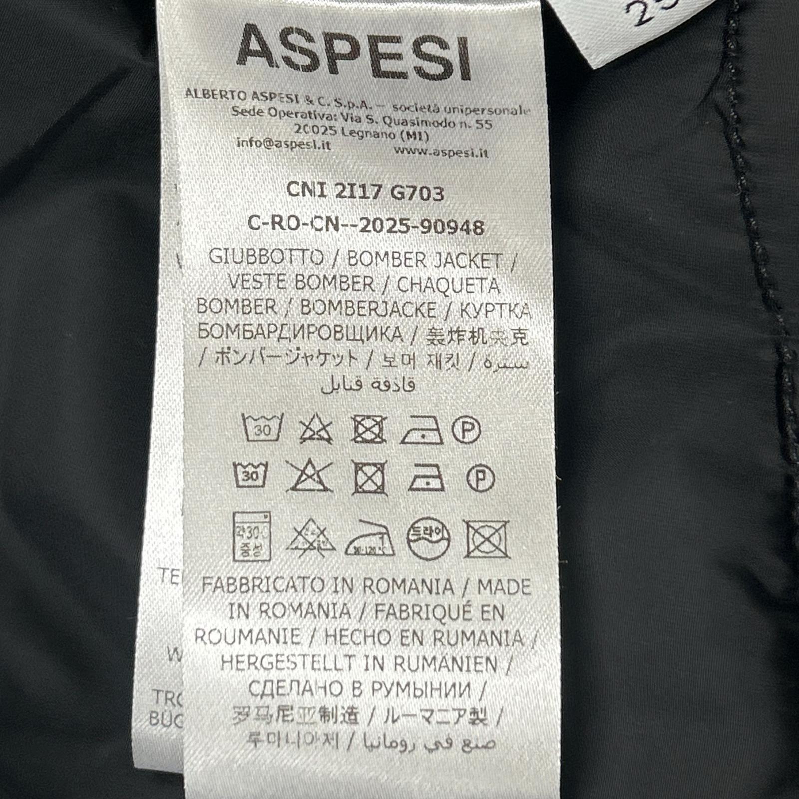 ASPESI アスペジ 【25年製】5292-412117G703 NEW MINI FIELD SLIMFIT M65型 機能性中綿入り ジャケット ジャケット