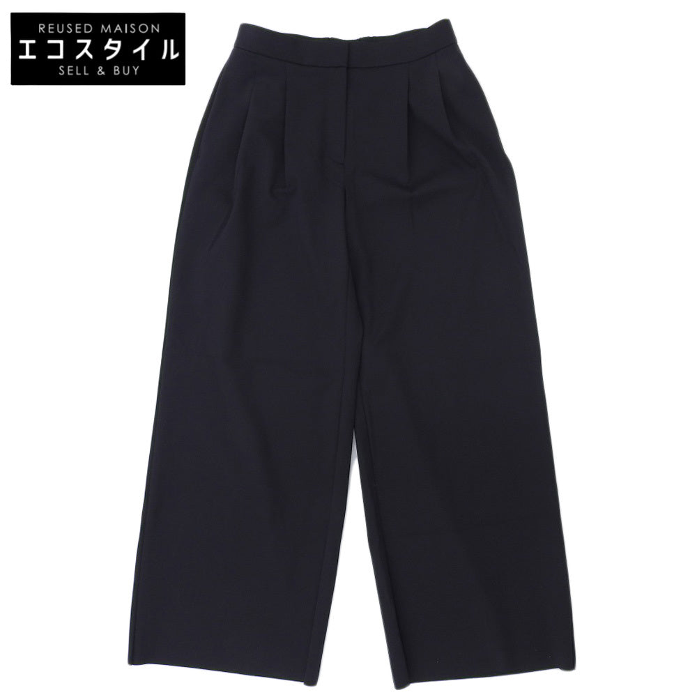 theory luxe セオリーリュクス 未使用 SEON LW STRETCH SCUBA パンツ ボトムス レディース ネイビー 40 03-1206416 ボトムス