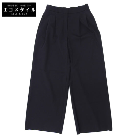 theory luxe セオリーリュクス 未使用 SEON LW STRETCH SCUBA パンツ ボトムス レディース ネイビー 40 03-1206416 ボトムス