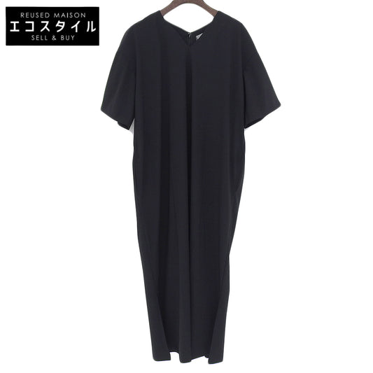 theory luxe セオリーリュクス 新品同様 SELINA EURO SENSITIVE ワンピース レディース ブラック 38 03-0305035 ワンピース