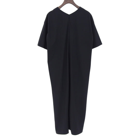 theory luxe セオリーリュクス 新品同様 SELINA EURO SENSITIVE ワンピース レディース ブラック 38 03-0305035 ワンピース