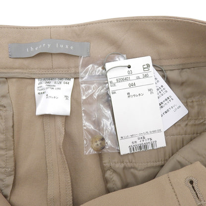 theory luxe セオリーリュクス 未使用 FANDORA COTTON LUXE コットン パンツ ボトムス レディース 44 03-9206401 ボトムス