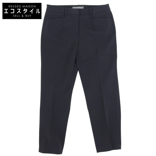 theory luxe セオリーリュクス 新品同様 RIBRA NEW LUCENT パンツ ボトムス レディース ネイビー 42 03-8106400 ボトムス