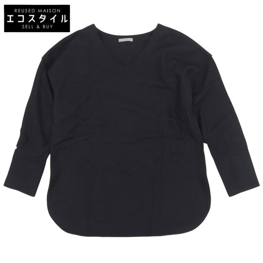 theory luxe セオリーリュクス 新品同様 MIKKO STAGE ウール 長袖トップス レディース ブラック 38 03-7401006 トップス