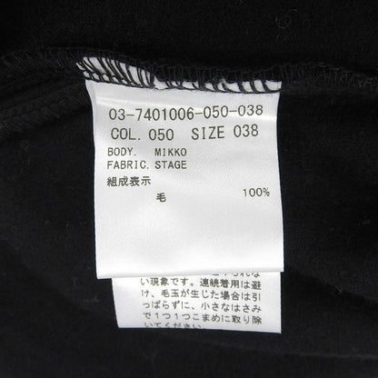 theory luxe セオリーリュクス 新品同様 MIKKO STAGE ウール 長袖トップス レディース ブラック 38 03-7401006 トップス