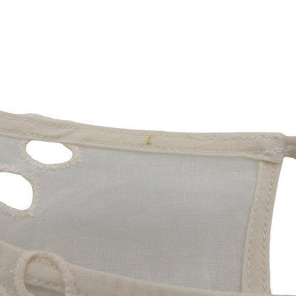 theory luxe セオリーリュクス 新品同様 MOSA SIMPKE FLR EYELET コットン 半袖トップス レディース アイボリー 38 03-0108230 トップス