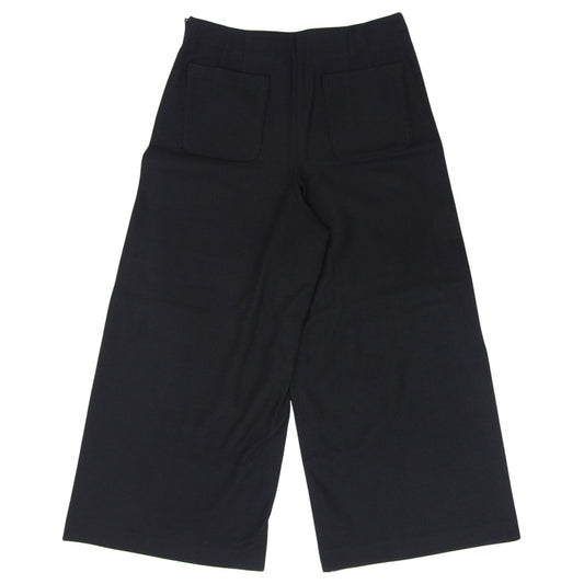 theory luxe セオリーリュクス 新品同様 ELKA STAGE ウール パンツ ボトムス レディース ブラック 40 03-7406007 ボトムス