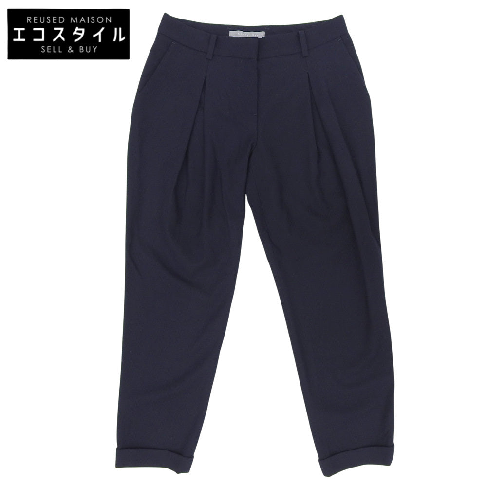 theory luxe セオリーリュクス 新品同様 DOLINA SAXONY SOFT パンツ ボトムス レディース ネイビー 38 03-4306416 ボトムス