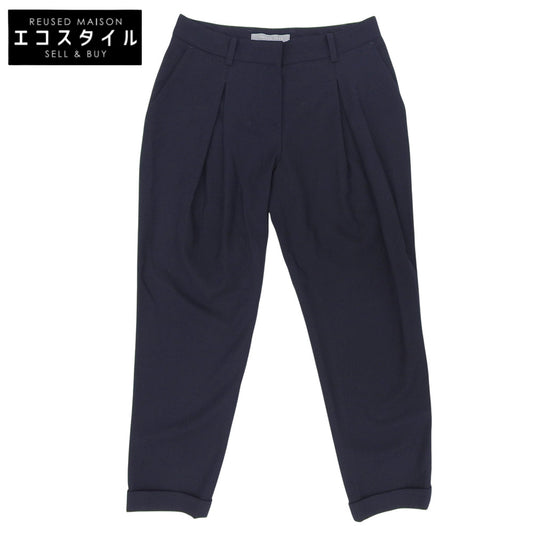 theory luxe セオリーリュクス 新品同様 DOLINA SAXONY SOFT パンツ ボトムス レディース ネイビー 38 03-4306416 ボトムス