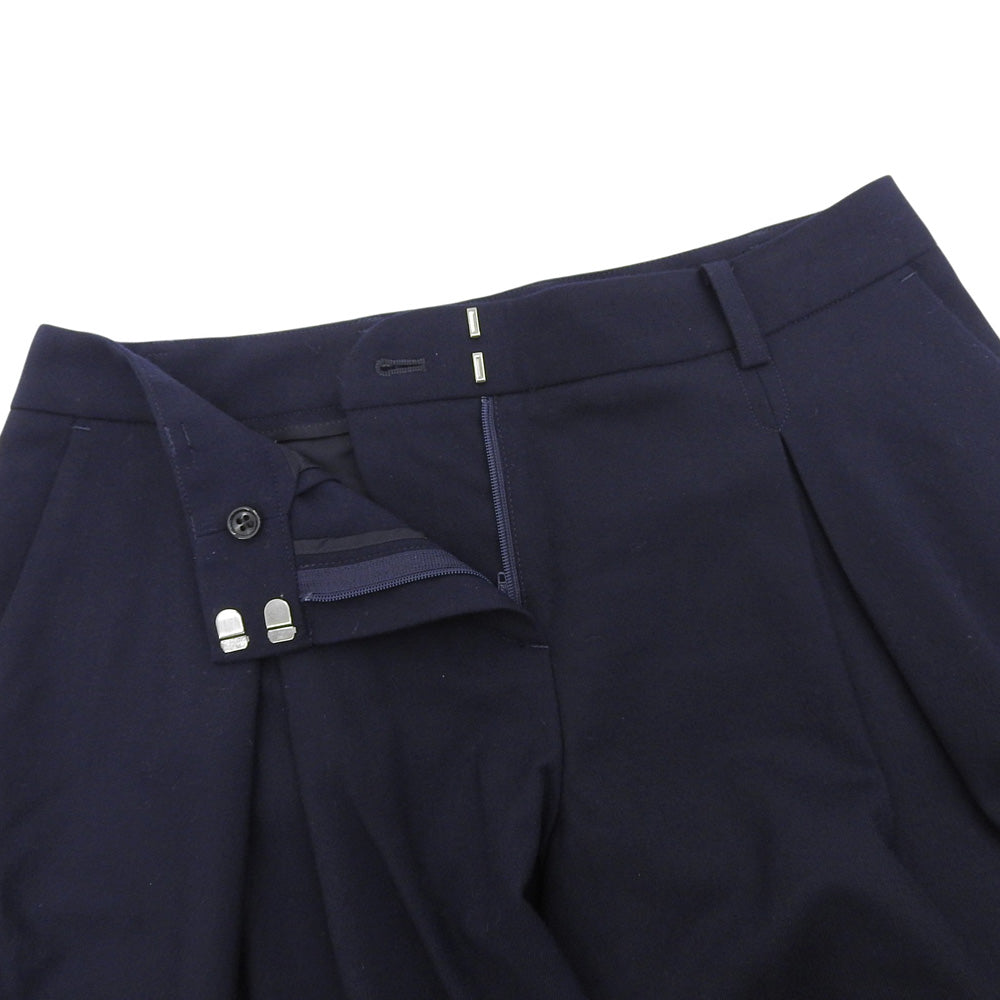 theory luxe セオリーリュクス 新品同様 DOLINA SAXONY SOFT パンツ ボトムス レディース ネイビー 38 03-4306416 ボトムス
