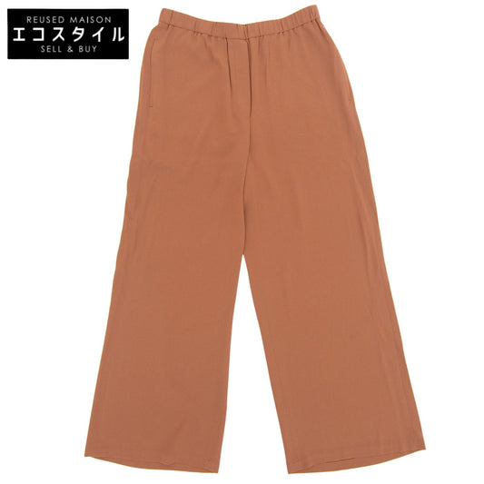 theory luxe セオリーリュクス 新品同様 KENNA FLOW パンツ ボトムス レディース ブラウンテラコッタ 42 03-0206455 ボトムス