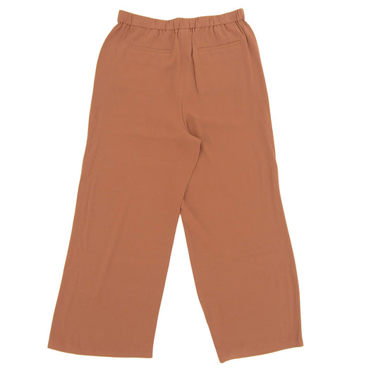 theory luxe セオリーリュクス 新品同様 KENNA FLOW パンツ ボトムス レディース ブラウンテラコッタ 42 03-0206455 ボトムス