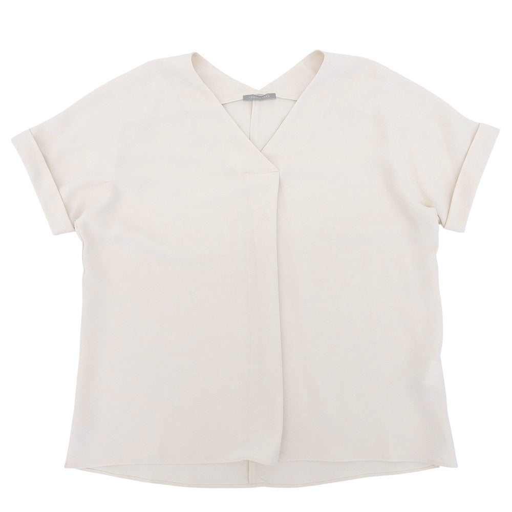 theory luxe セオリーリュクス 美品 SUE DOUBLE WEFT タック カットソー トップス レディース アイボリー 38 03-9208227 トップス