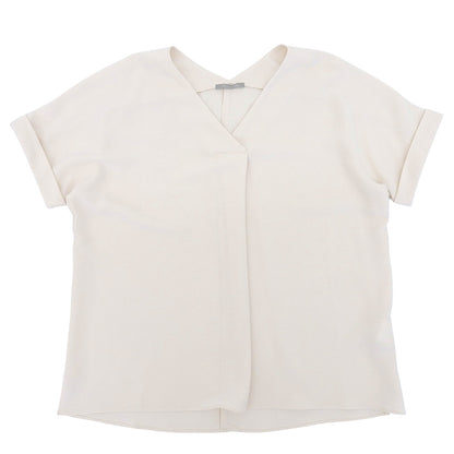 theory luxe セオリーリュクス 美品 SUE DOUBLE WEFT タック カットソー トップス レディース アイボリー 38 03-9208227 トップス