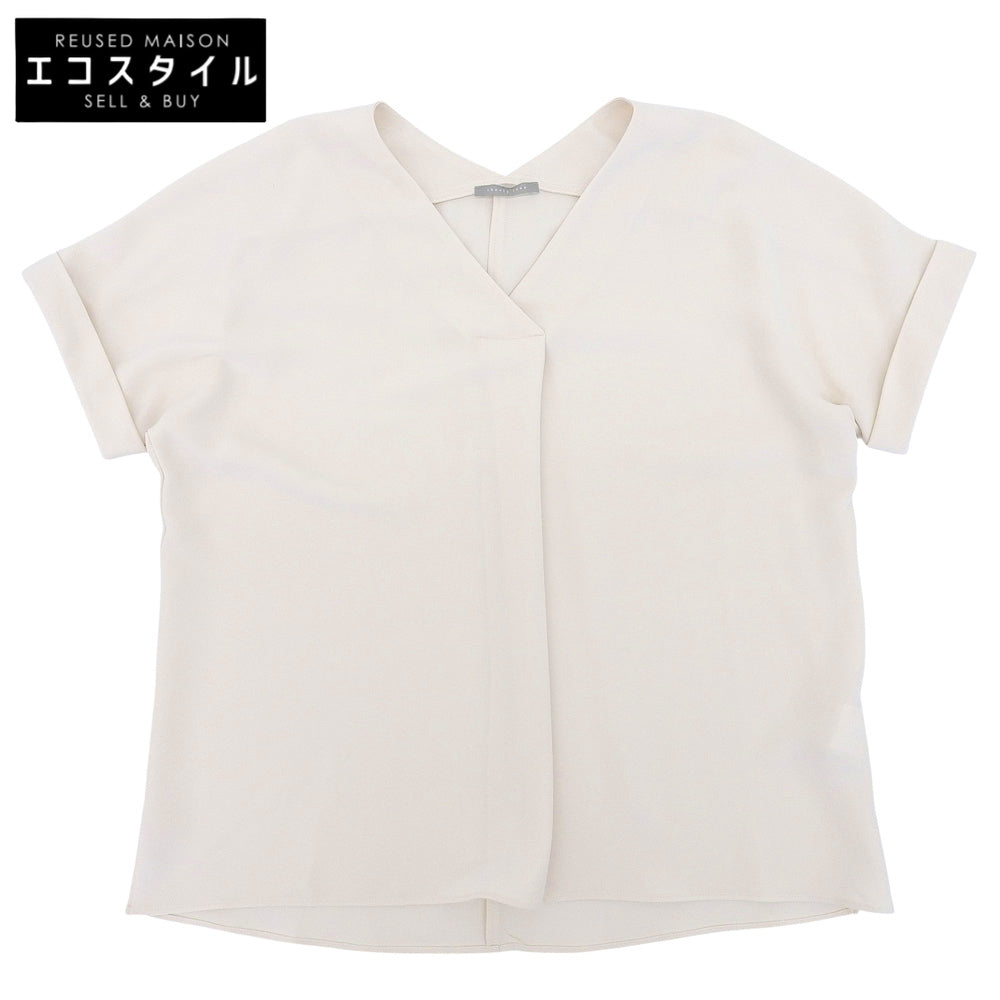 theory luxe セオリーリュクス 美品 SUE DOUBLE WEFT タック カットソー トップス レディース アイボリー 38 03-9208227 トップス