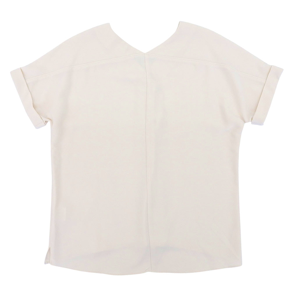 theory luxe セオリーリュクス 美品 SUE DOUBLE WEFT タック カットソー トップス レディース アイボリー 38 03-9208227 トップス