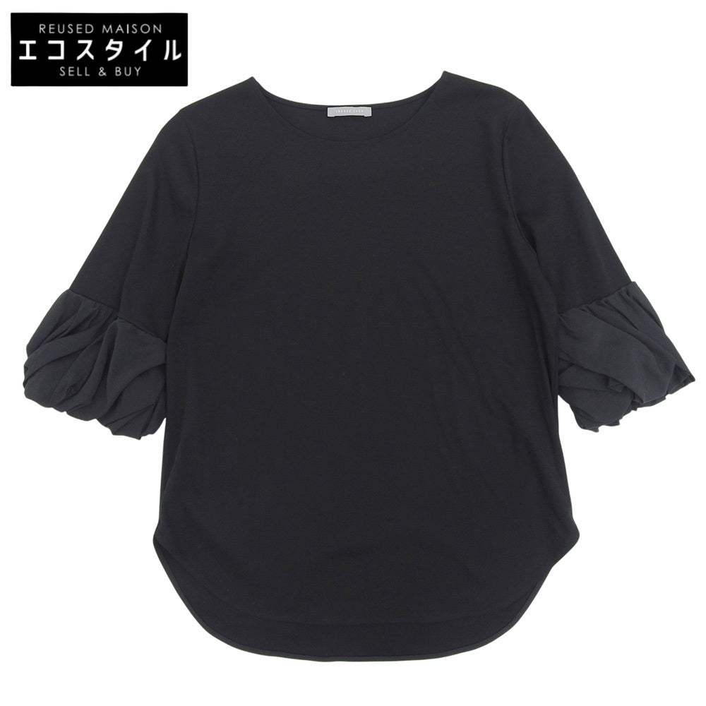 Theory Luxe Hanah Cool Smooth top, excellent condition, women's black, size 38, 03-9301015