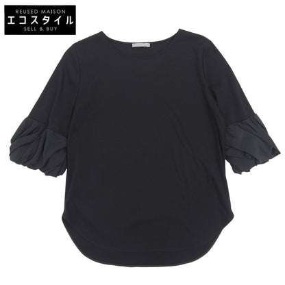 Theory Luxe Hanah Cool Smooth top, excellent condition, women's black, size 38, 03-9301015