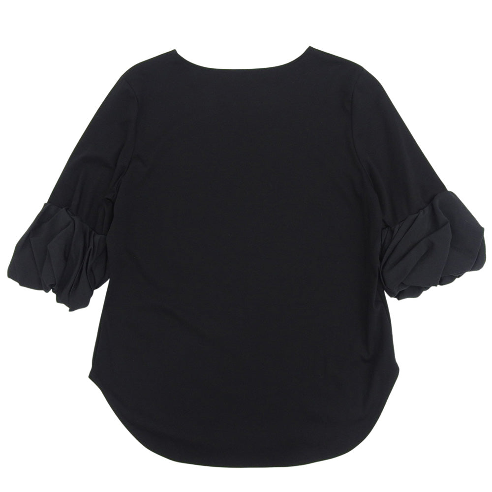theory luxe セオリーリュクス 美品 HANAH COOL SMOOTH トップス レディース ブラック 38 03-9301015 トップス