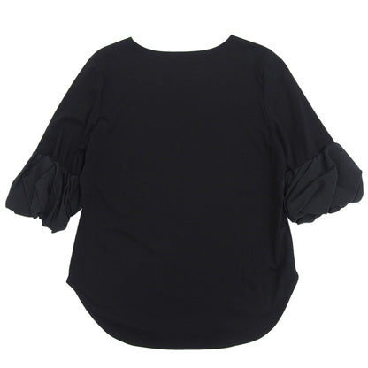 theory luxe セオリーリュクス 美品 HANAH COOL SMOOTH トップス レディース ブラック 38 03-9301015 トップス