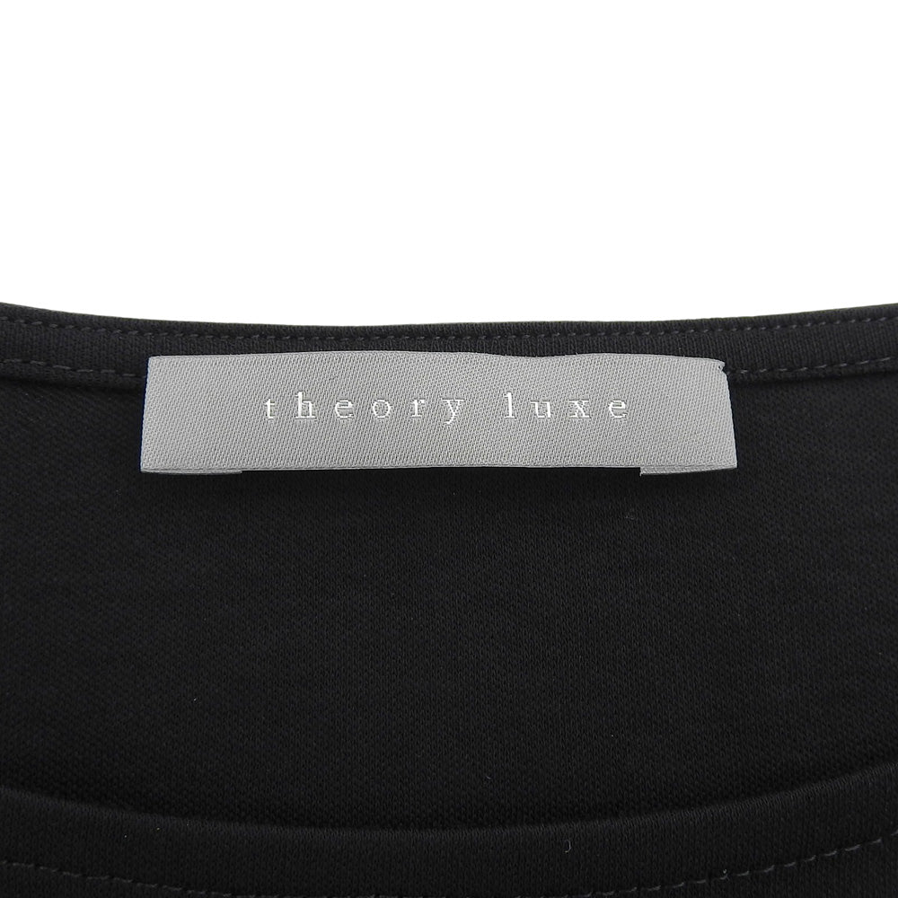 Theory Luxe Hanah Cool Smooth top, excellent condition, women's black, size 38, 03-9301015