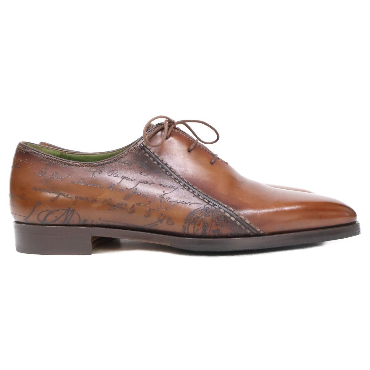 berluti 伯尔鲁帝 【美品】Scars Scritto Patina 皮革牛津鞋 鞋履