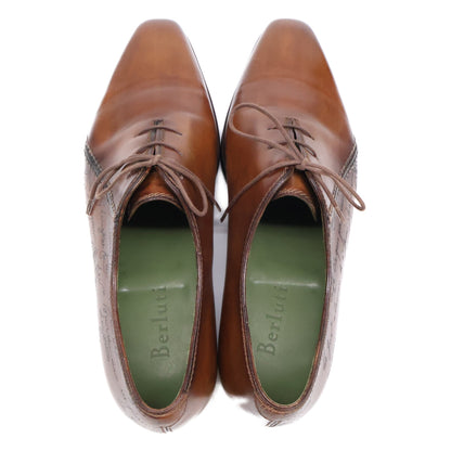 berluti 伯尔鲁帝 【美品】Scars Scritto Patina 皮革牛津鞋 鞋履