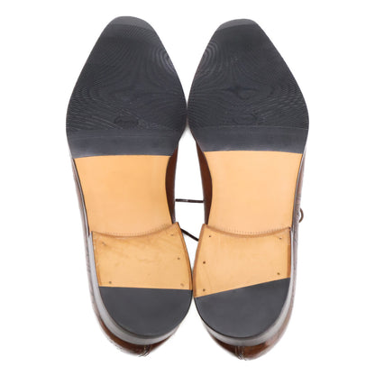 berluti ベルルッティ 【美品】スカーズ スクリット パティーヌ レザー オックスフォード シューズ シューズ