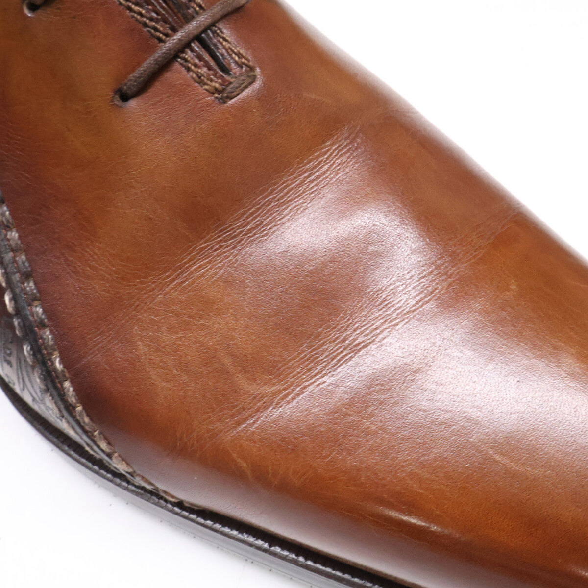 berluti 伯尔鲁帝 【美品】Scars Scritto Patina 皮革牛津鞋 鞋履
