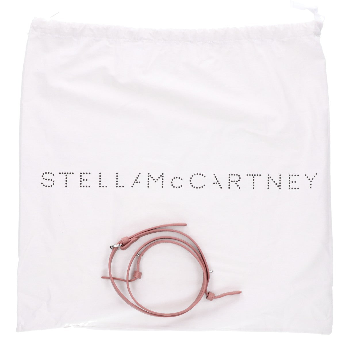 STELLA McCARTNEY ステラマッカートニー 新品同様 513860 WP0563 25年 ステラロゴ スタッズロゴ 2WAYハンドバッグ クロスボディバッグ トートバッグ