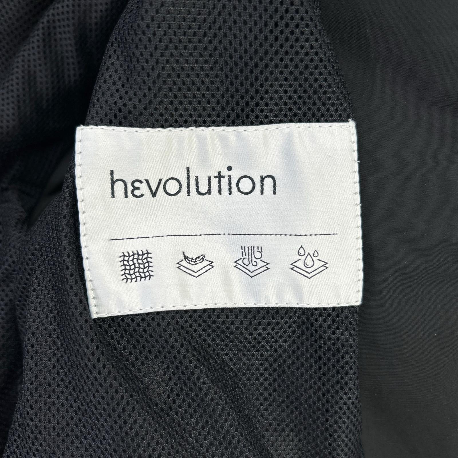 Hevo イーヴォ ブラック hevolution ナイロントレンチコート コート