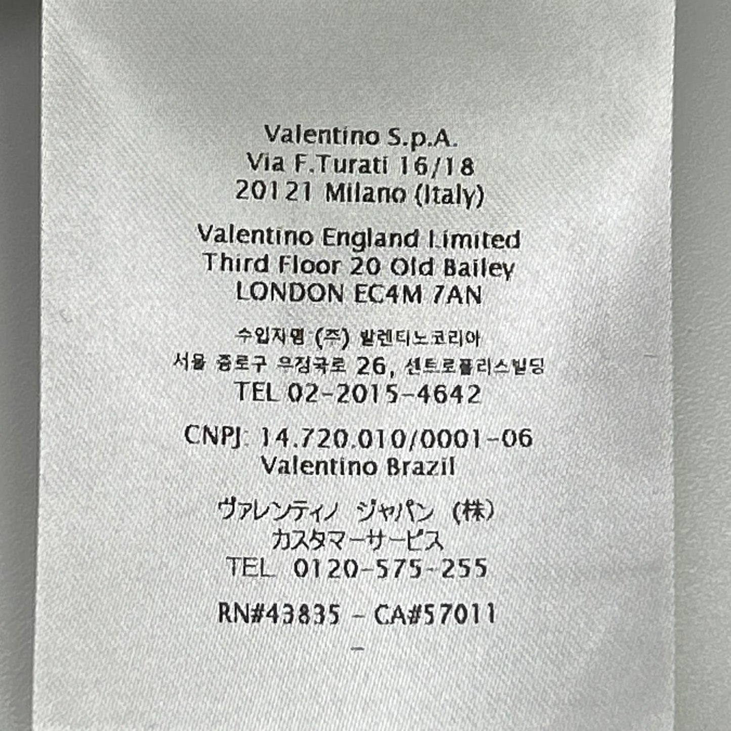VALENTINO ヴァレンティノ ブラック 1V3KE01P864 00000280611 ウール×カシミヤ ニット ジップアップ ロゴパーカー トップス