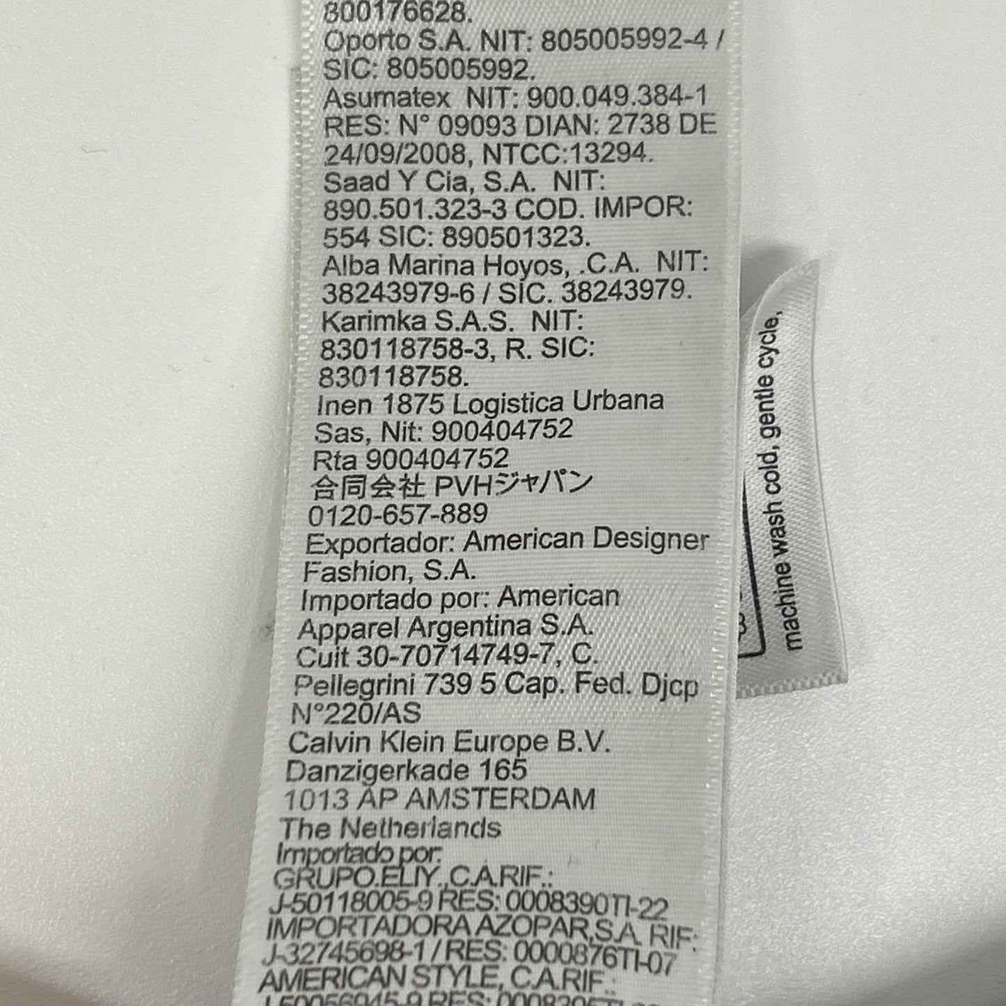 Calvin Klein 凯文克莱 黑色 4RB702G 90年代 直筒黑色雾面牛仔裤 下装