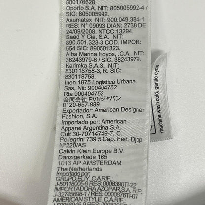 Calvin Klein 凯文克莱 黑色 4RB702G 90年代 直筒黑色雾面牛仔裤 下装